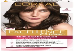 l’oreal paris excellence crème hair color 4