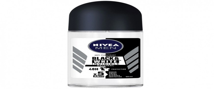 nivea invisable black and white 50ml