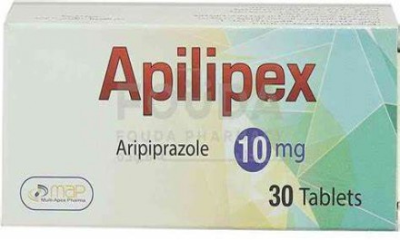 Apilipex antipsychotic and depressant medication 10mg