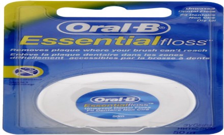 oral b essential floss unwaxed 