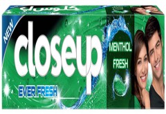 closeup toothpaste menthol fresh 120ml